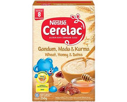 Nestle Cerelac Wheat Honey And Dates 8 Months 250gm